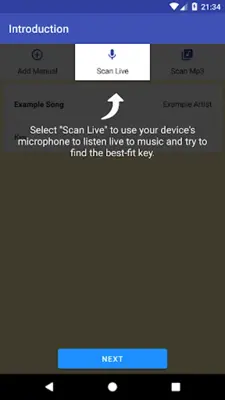 Song Key Finder android App screenshot 12