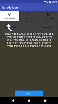 Song Key Finder android App screenshot 13