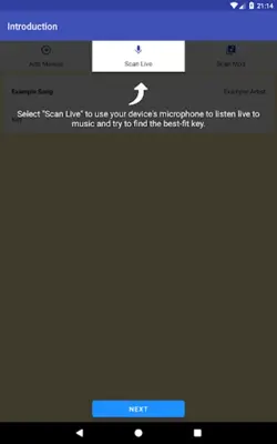 Song Key Finder android App screenshot 5